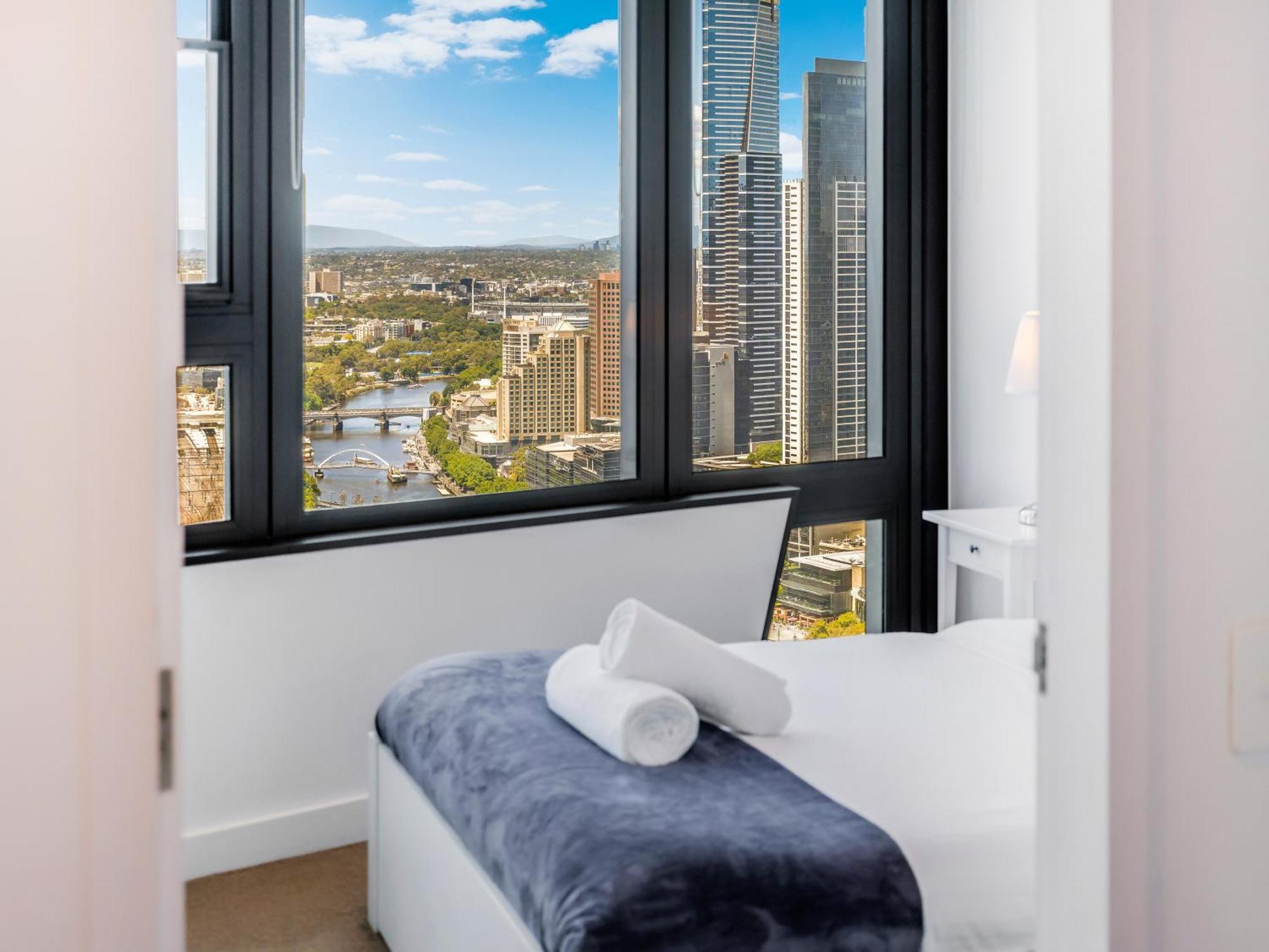 Pars Apartments - Melbourne Quarter- Unique View Of City And Yarra 外观 照片